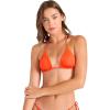 Volcom Women’s Tri Bikini Top – Sustainable Slide-tri Swim Top with Adjustable Halter and Removable Cups(Persimmon)