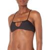 Volcom Women’s Women’s Simply Solid Scoop Neck Bikini Top Neck Bikini Top(Evening)