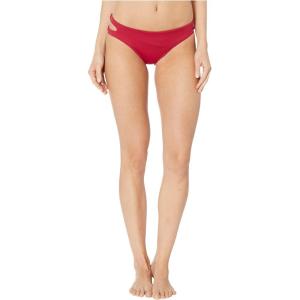 Volcom Women’s Full Bikini Bottom – Low-Rise Swim Bottom with Full Coverage, Made from Recycled Fabric(Zinfandel)