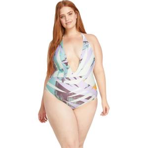 Volcom Women’s Simply Seamless 1pc(Multi-e)