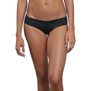 Volcom Women’s Simply Solid Full Bikini Bottom (Regular & Plus Size)(Black-h)