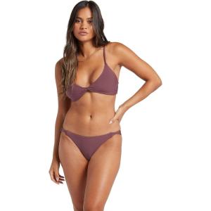Volcom Women’s Simply Solid Full Bikini Bottom (Regular & Plus Size)(Eggplant)