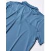 Volcom Men’s Hazard Performance Short Sleeve Lightweight Golf Polo(Blue Rinse)