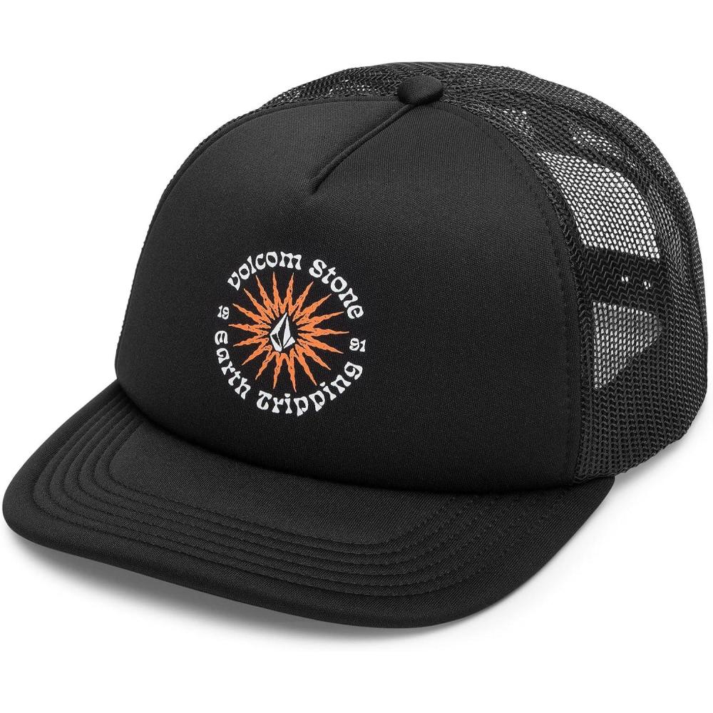image:imageVolcom Mens Cheese Mesh Trucker HatBlack Truck