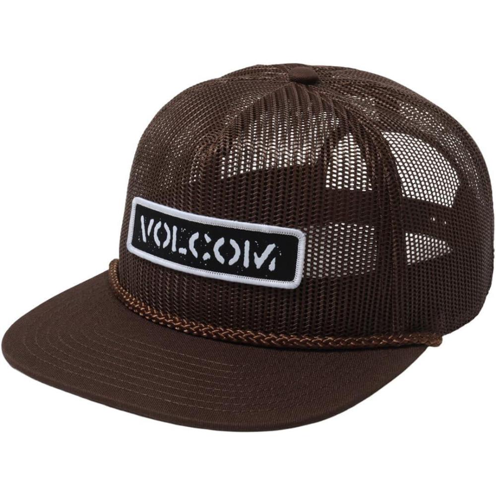 image:imageVolcom Mens Cheese Mesh Trucker HatDk Brown