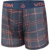 Volcom Mens Boxer Briefs 3 Pack Poly Spandex Performance FLY-LESS Support Boxer Briefs Underwear(Multi/Maroon/Black)