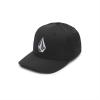 Volcom Men’s Cheese Mesh Trucker Hat(Black Out)