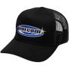 Volcom Men’s Cheese Mesh Trucker Hat(Black Road)