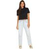 Volcom Women’s Stone Step High Rise Denim Jean Pant(Allover Stone Light)