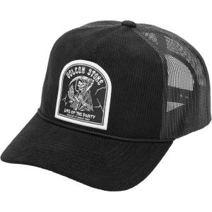 Volcom Men’s Cheese Mesh Trucker Hat(Black Shred)