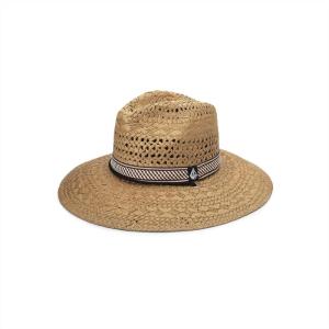 Volcom Men’s Cheese Mesh Trucker Hat(Brown)