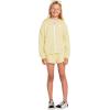 Volcom Girls’ Lived in Lounge Zip Fleece Sweatshirt(Citron)