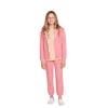 Volcom Girls’ Lived in Lounge Zip Fleece Sweatshirt(Coral Haze)
