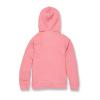 Volcom Girls’ Lived in Lounge Zip Fleece Sweatshirt(Coral Haze)