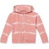 Volcom Girls’ Lived in Lounge Zip Fleece Sweatshirt(Sepia)