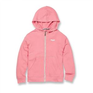Volcom Girls’ Lived in Lounge Zip Fleece Sweatshirt(Coral Haze)