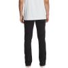 Volcom Men’s Vorta Stretch Denim Jean(Black Out)