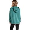 Volcom Women’s Iconic Stone Hooded Fleece Sweatshirt(Laguna Blue)