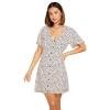 Volcom Women’s Poppin Stone Button Front Dress(Melon)