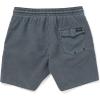 Volcom Men’s 17″ Elastic Waist Swim Trunks- Stretchable, UPF 50+, Quick Dry Swim Bottoms(Dark Slate)