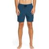 Volcom Men’s 17″ Elastic Waist Swim Trunks- Stretchable, UPF 50+, Quick Dry Swim Bottoms(Deep Blue)