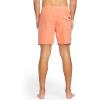 Volcom Men’s 17″ Elastic Waist Swim Trunks- Stretchable, UPF 50+, Quick Dry Swim Bottoms(Peach)