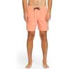 Volcom Men’s 17″ Elastic Waist Swim Trunks- Stretchable, UPF 50+, Quick Dry Swim Bottoms(Peach)