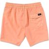 Volcom Men’s 17″ Elastic Waist Swim Trunks- Stretchable, UPF 50+, Quick Dry Swim Bottoms(Peach)