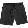 Volcom Men’s 17″ Elastic Waist Swim Trunks- Stretchable, UPF 50+, Quick Dry Swim Bottoms(Black)