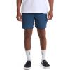 Volcom Men’s 17″ Elastic Waist Swim Trunks- Stretchable, UPF 50+, Quick Dry Swim Bottoms(Midnight Blue)