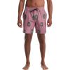Volcom Men’s 17″ Elastic Waist Swim Trunks- Stretchable, UPF 50+, Quick Dry Swim Bottoms(Stone Rose)