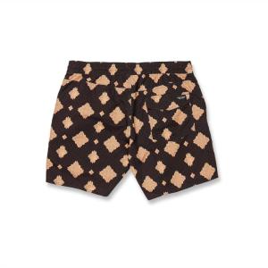 Volcom Men’s 17″ Elastic Waist Swim Trunks- Stretchable, UPF 50+, Quick Dry Swim Bottoms(New Black)