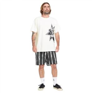 Volcom Men’s 17″ Elastic Waist Swim Trunks- Stretchable, UPF 50+, Quick Dry Swim Bottoms(Night)
