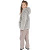 Volcom Girls’ Lived in Lounge Phuz Up Sherpa Zip Fleece Jacket(Cream)
