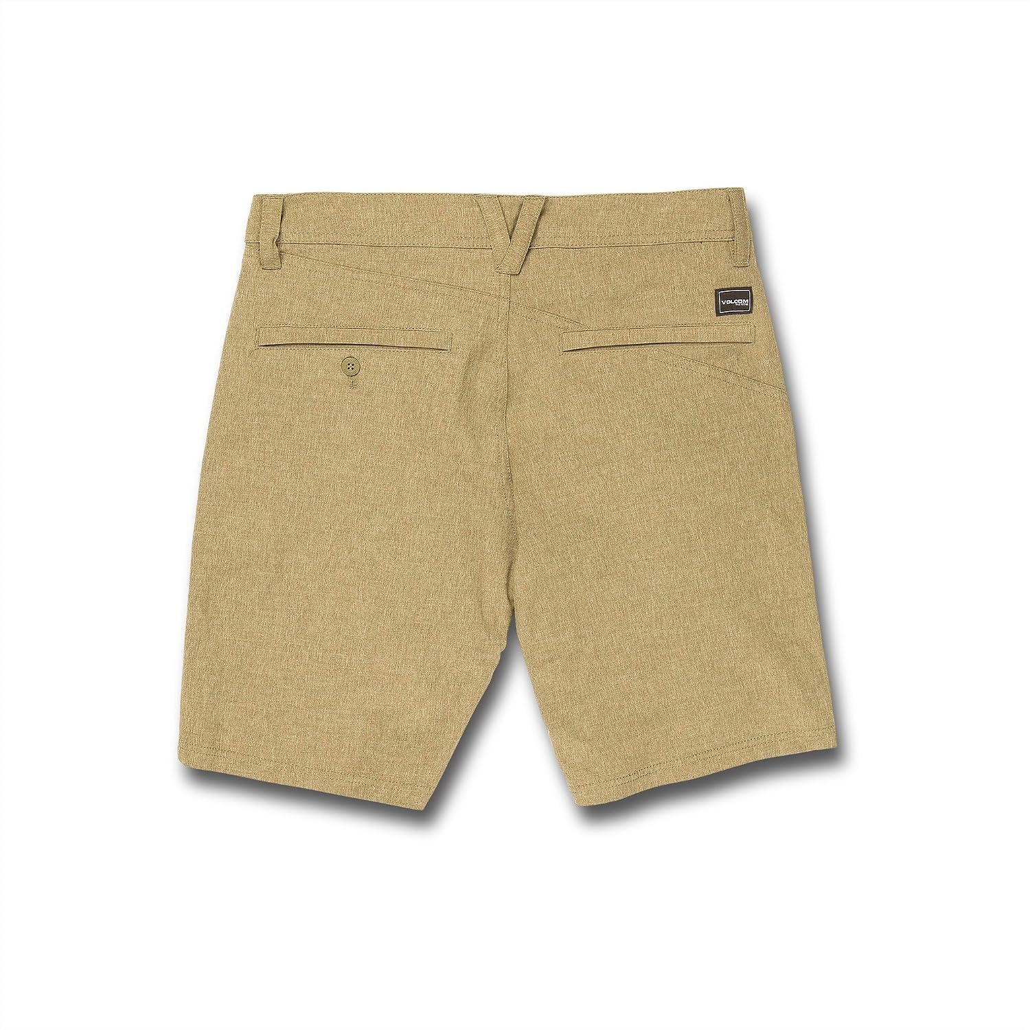 image:imageVolcom Mens Frickin Cross Shred 20 Hybrid Water Repellent ShortDark Khaki 1