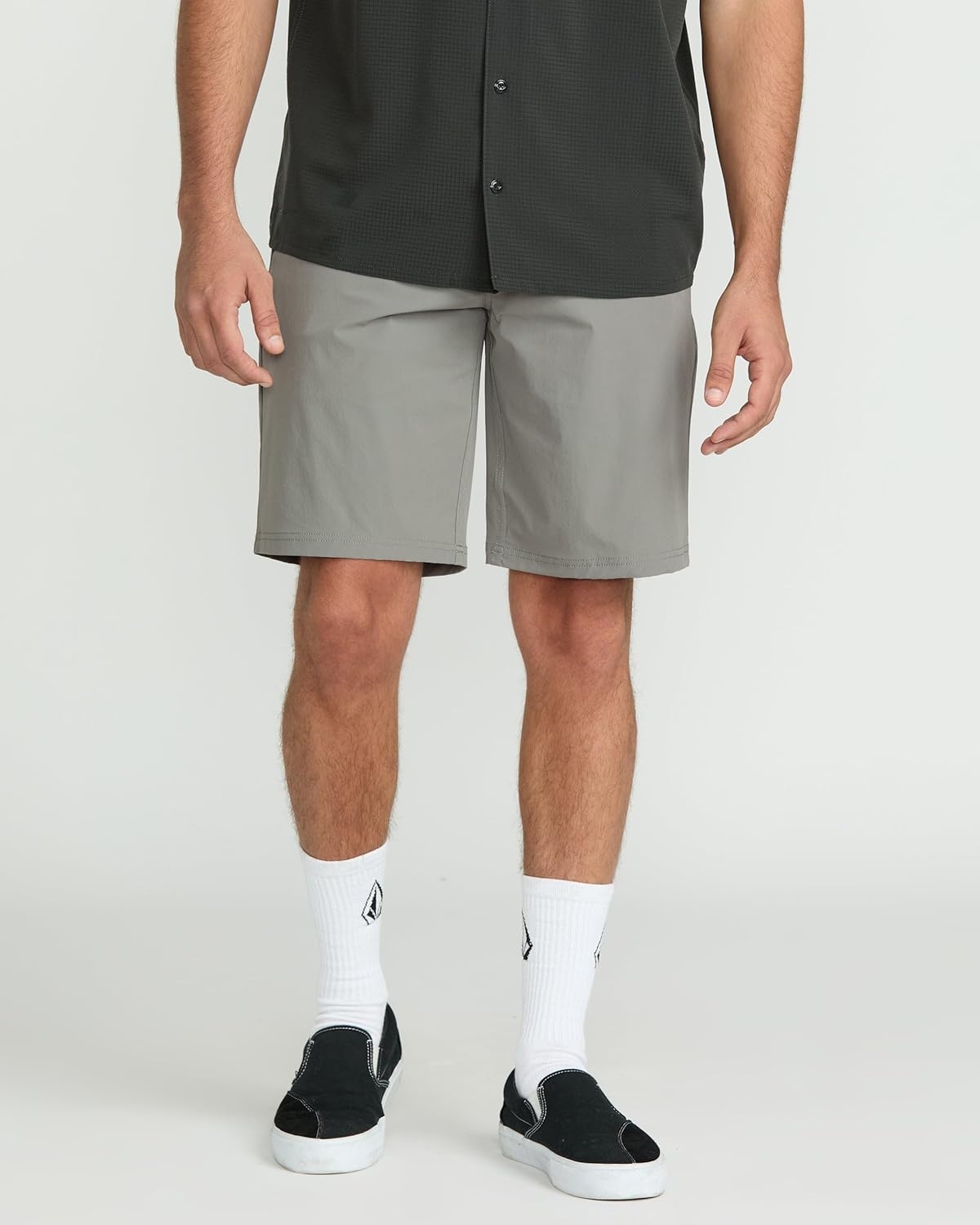 image:imageVolcom Mens Frickin Cross Shred 20 Hybrid Water Repellent ShortMoonbeam
