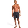 Volcom Men’s 18″ Boardshorts – Stretch Swim Trunks with Drawstring Waist and Back Flap Pocket(Lawton Black)