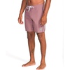 Volcom Men’s 18″ Boardshorts – Stretch Swim Trunks with Drawstring Waist and Back Flap Pocket(Lawton Bordeaux Brown)
