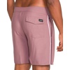 Volcom Men’s 18″ Boardshorts – Stretch Swim Trunks with Drawstring Waist and Back Flap Pocket(Lawton Bordeaux Brown)