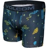 Volcom Boys Boxer Briefs Performance Underwear with Moisture Wicking & Stretch 4-Pack(Multi/Blue/Blue/Grey)