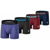 Volcom Boys Boxer Briefs Performance Underwear with Moisture Wicking & Stretch 4-Pack(Purple/Black/Red/Navy)