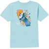 Volcom Men’s California Dreaming Short Sleeve Tee(Sea Blue)