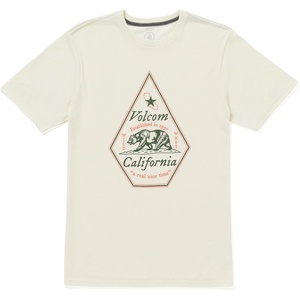 Volcom Men’s California Dreaming Short Sleeve Tee(White Heather)